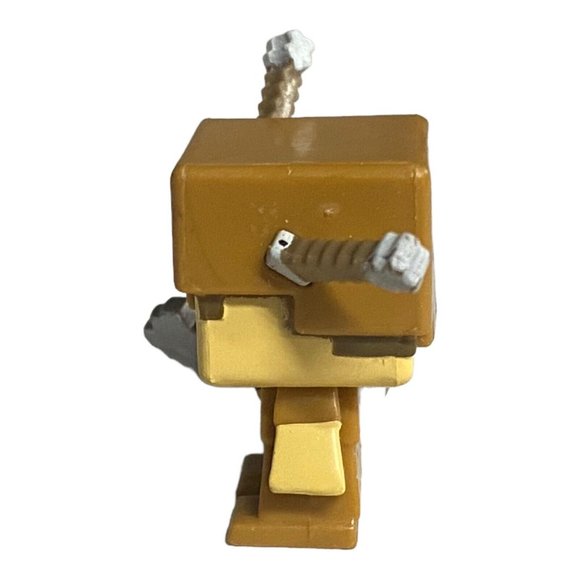 Mattel Minecraft - STEVE Damaged Armor - Mini-Figures - Series 4 - Obsidian - Picture 2 of 9